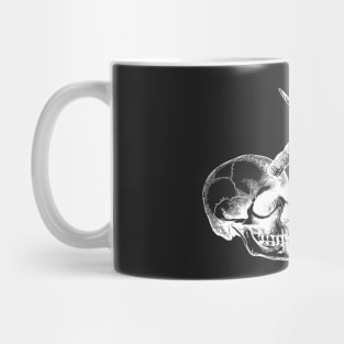 UNICORN SKULLS WHITE Mug